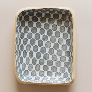 Snack Plate by Terrafirma - Charcoal