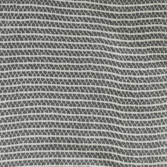Terrafirma Serveware Strata / Charcoal Snack Plate by Terrafirma