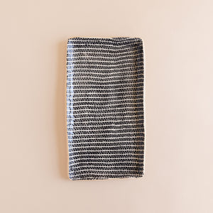 Rectangular Serving Platter by Terrafirma - Black