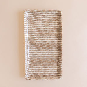 Rectangular Serving Platter by Terrafirma - Mocha