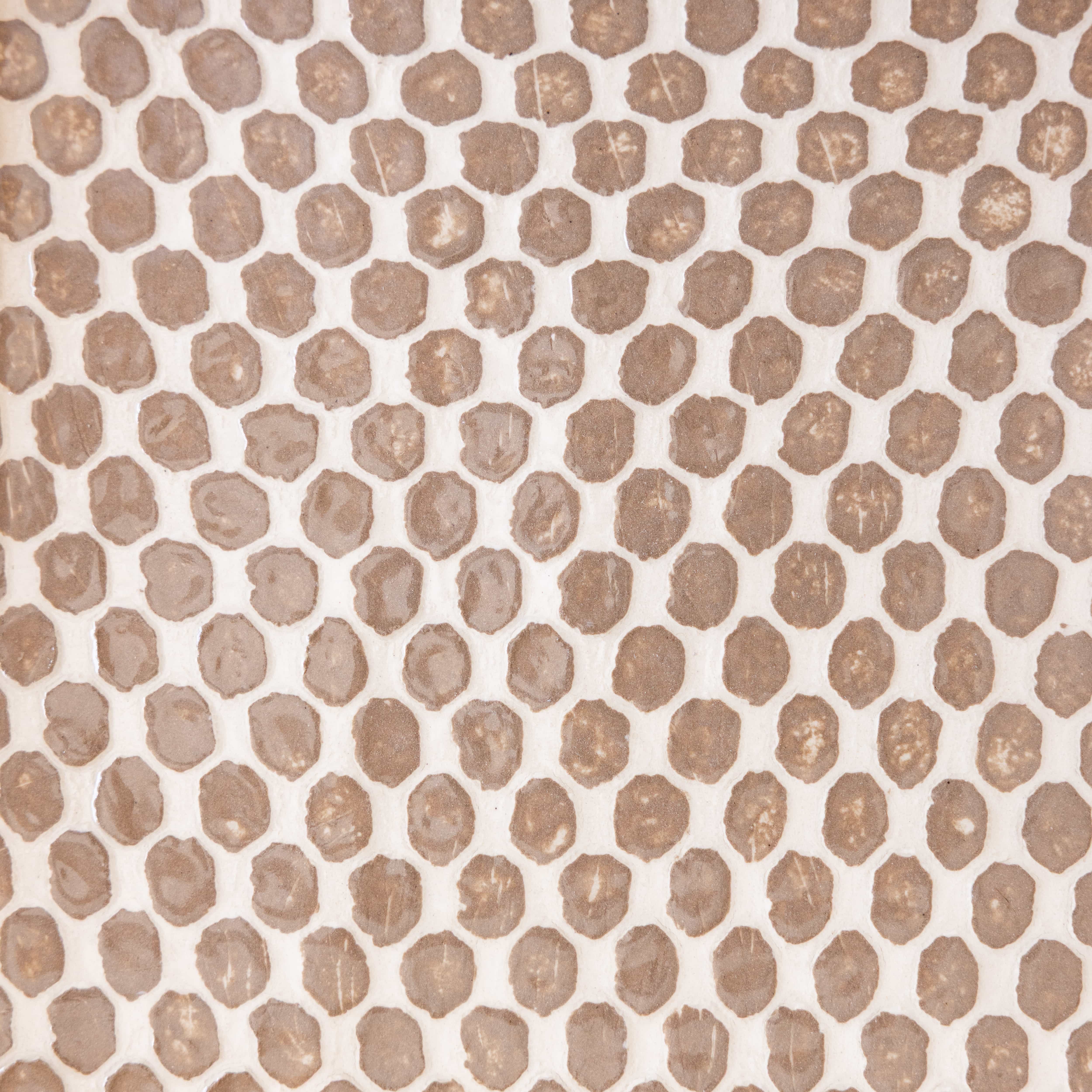 Terrafirma Trays + Catchalls Dot / Mocha Catchall Plate by Terrafirma