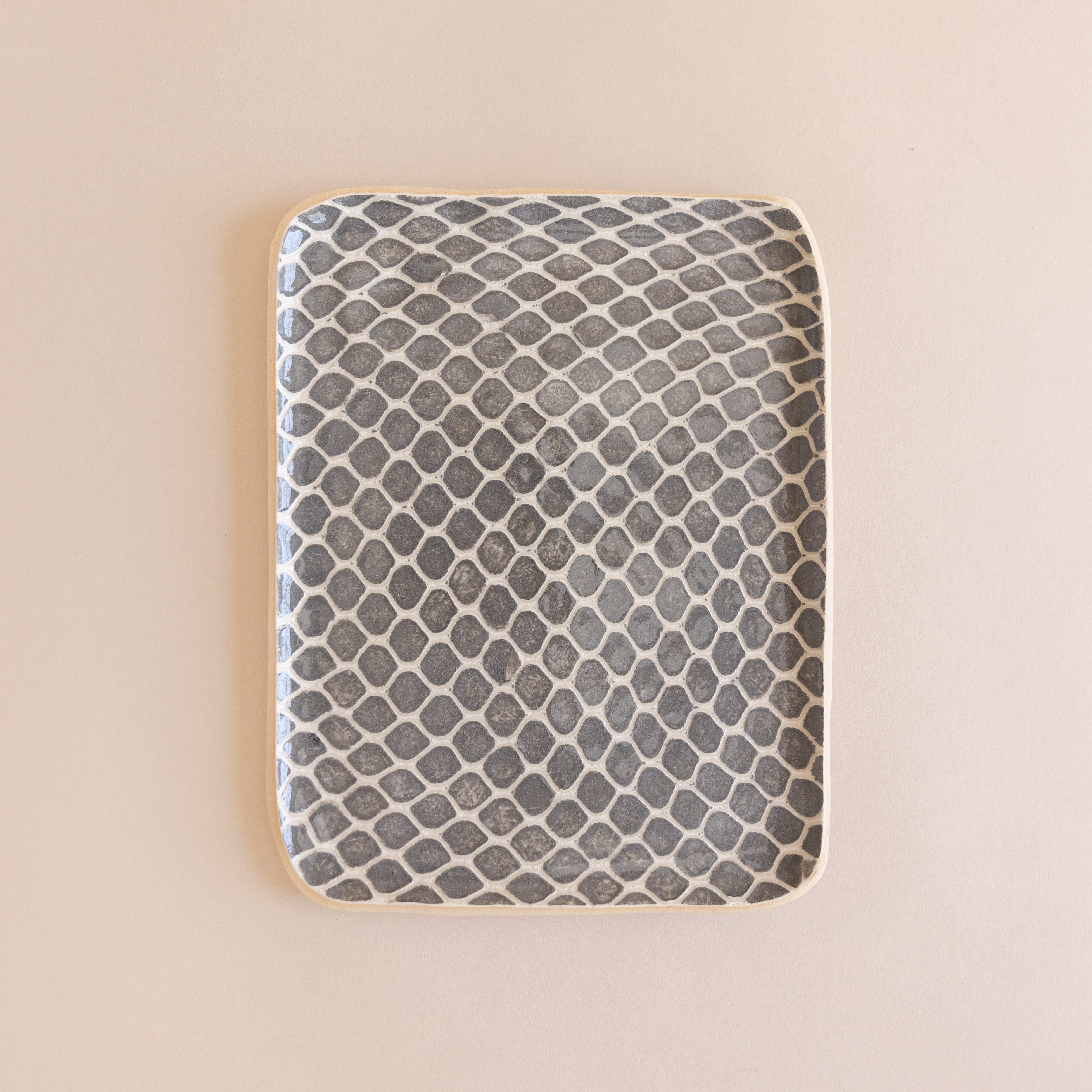 Terrafirma Trays + Catchalls Taj / Charcoal Catchall Plate by Terrafirma