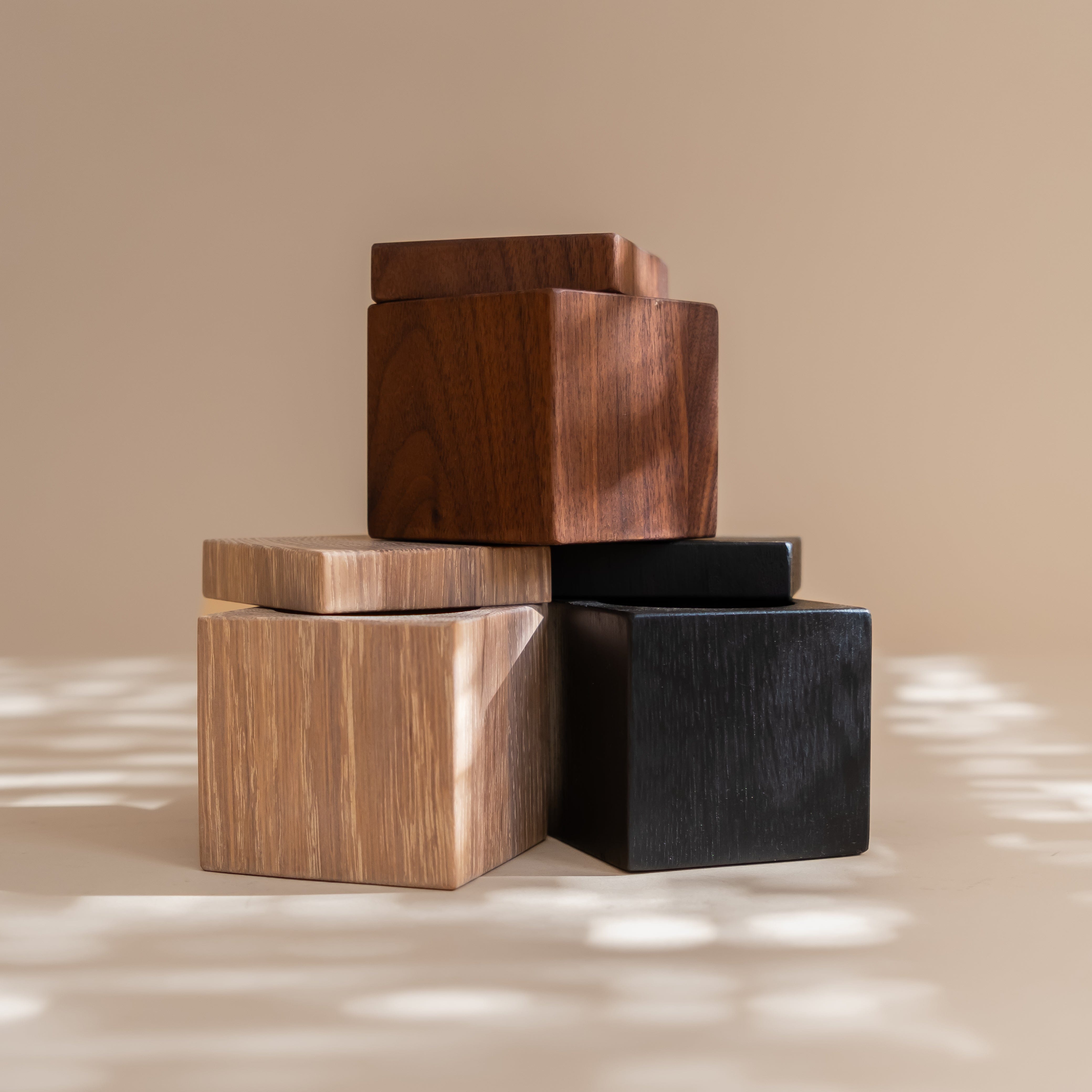 The Wooden Palate Cooking + Utensils Salt Cellar with Lid