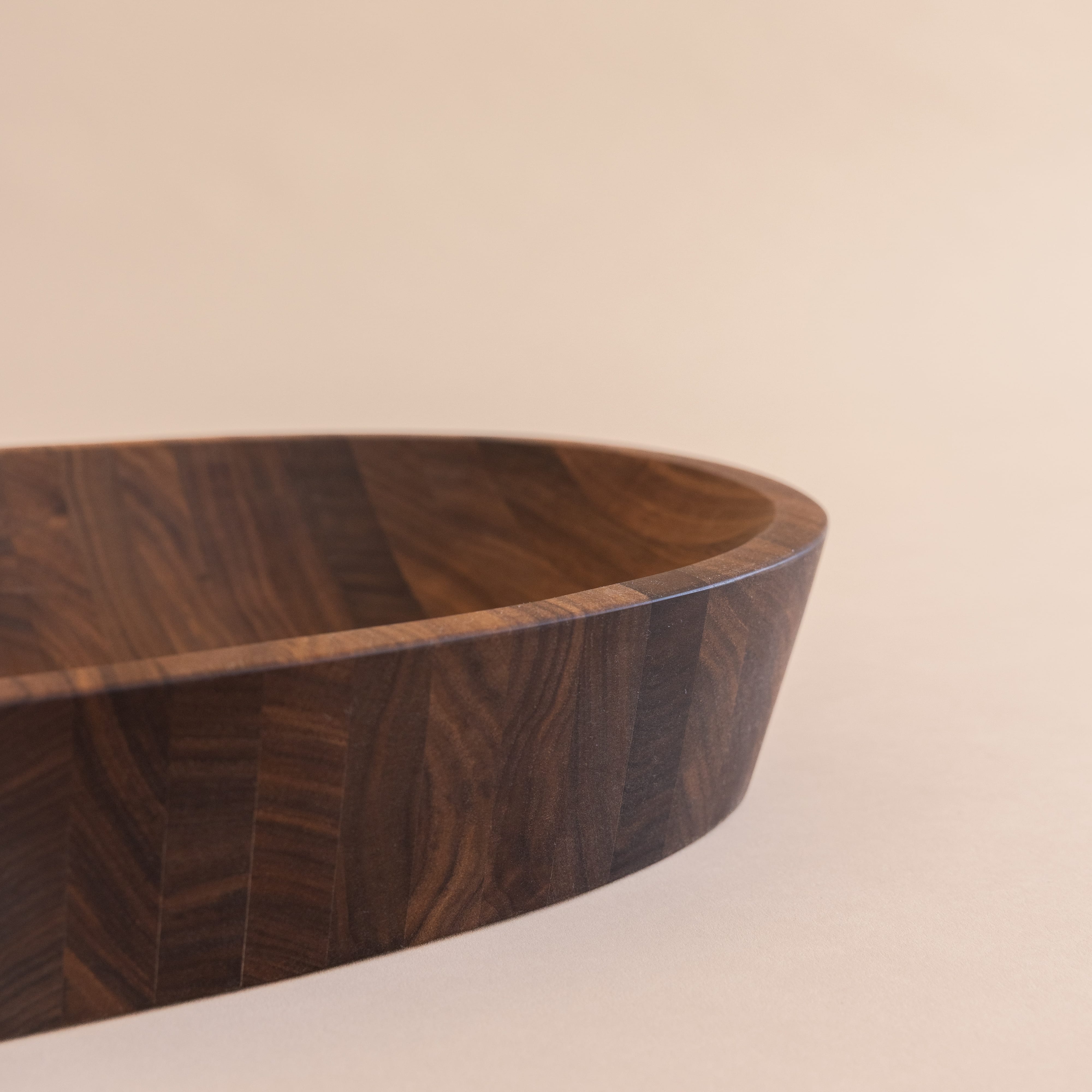 The Wooden Palate Serveware Wooden Oval Bowl