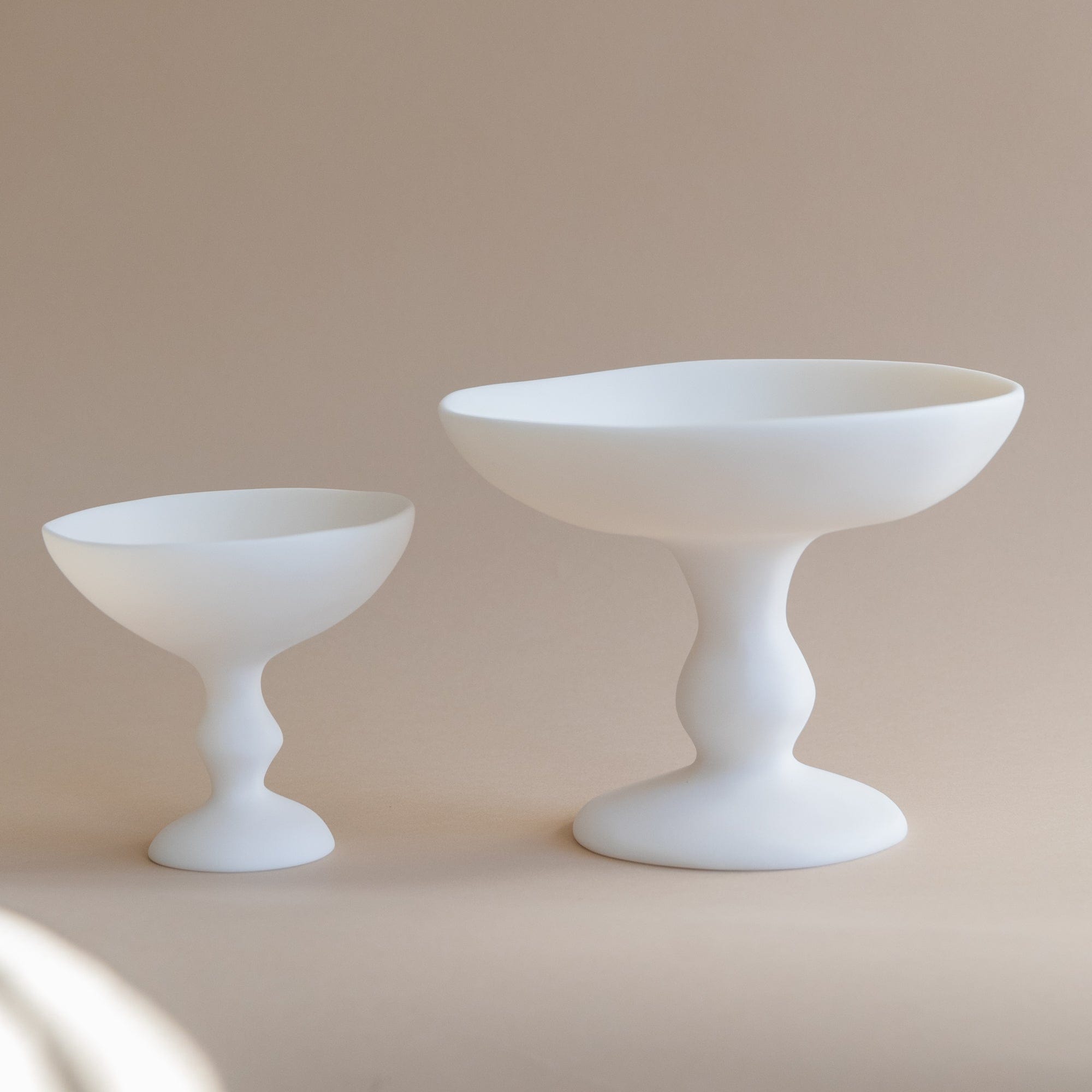 TINA FREY Trays + Catchalls Pedestal Bowl by Tina Frey