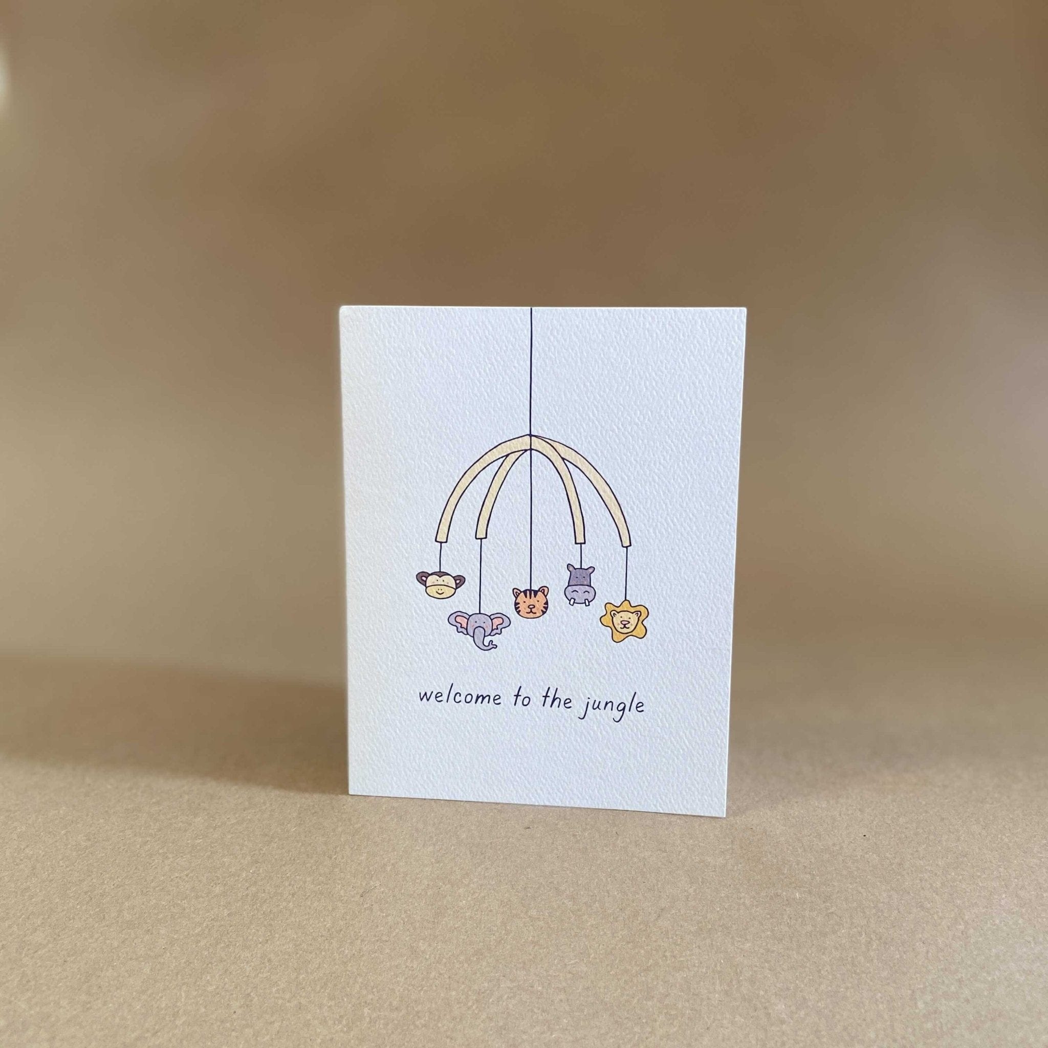 Tiny Hooray Greeting Cards Welcome to the Jungle Card