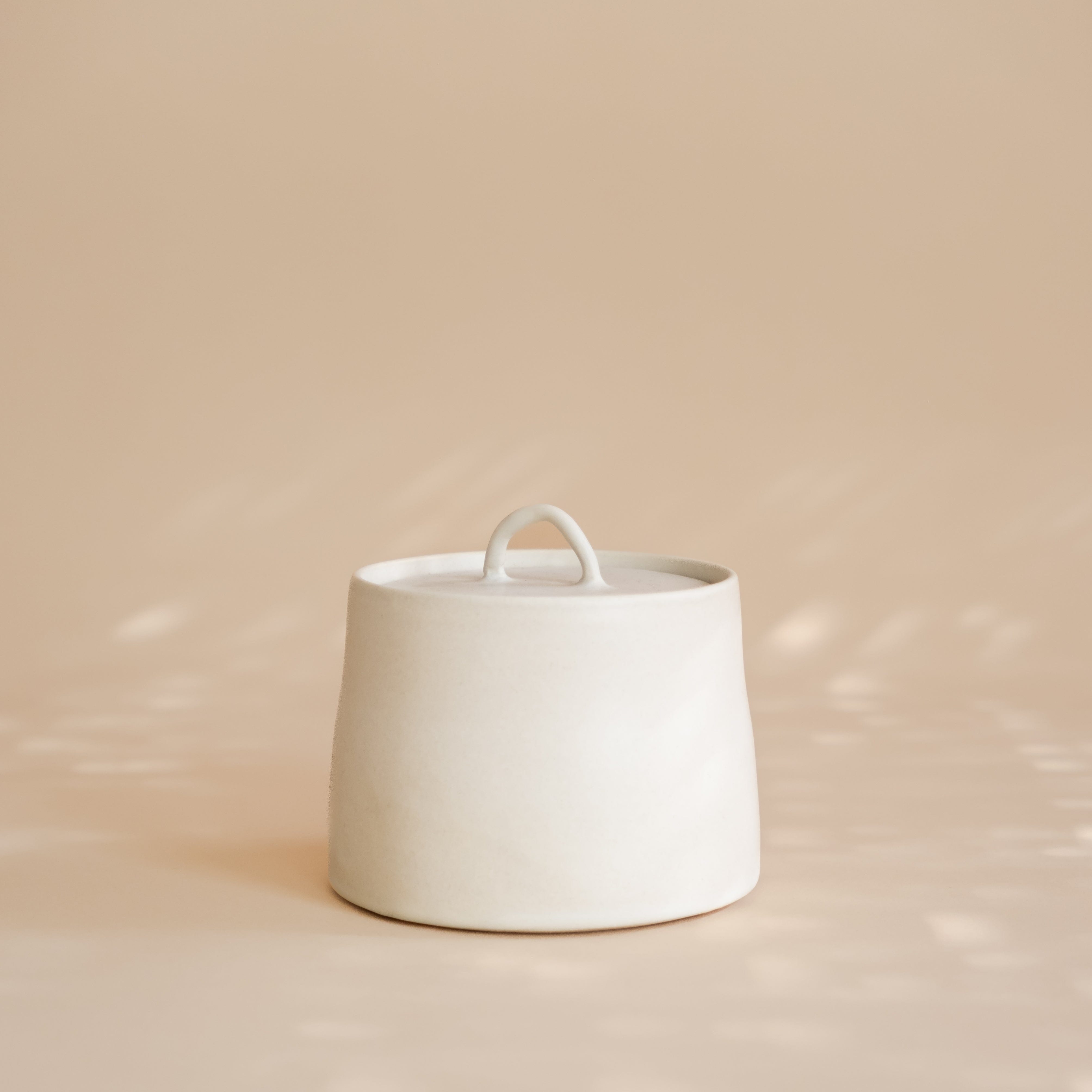 Tracie Hervy Trays + Catchalls 001 Lidded Ceramic Jar