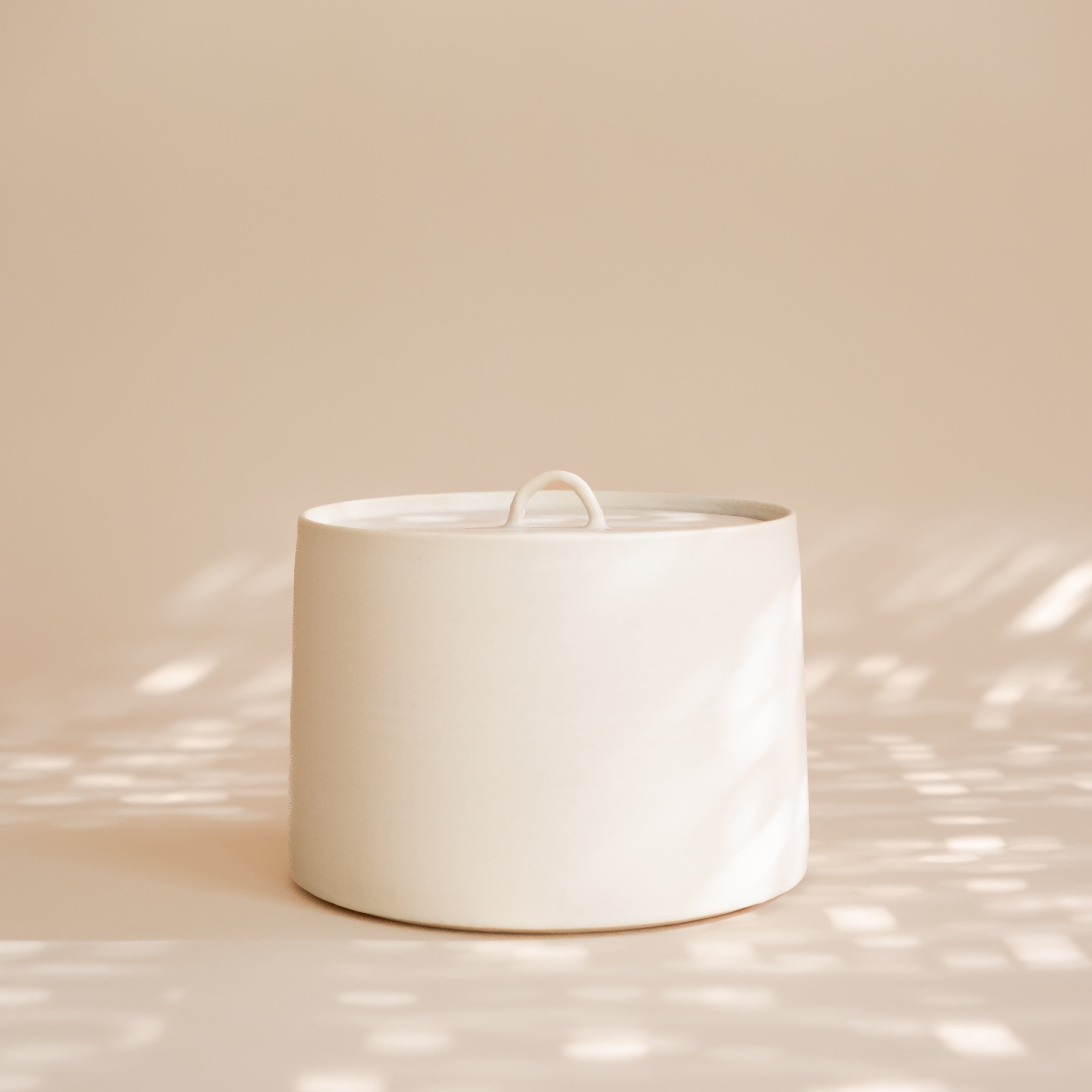 Tracie Hervy Trays + Catchalls 004 Lidded Ceramic Jar