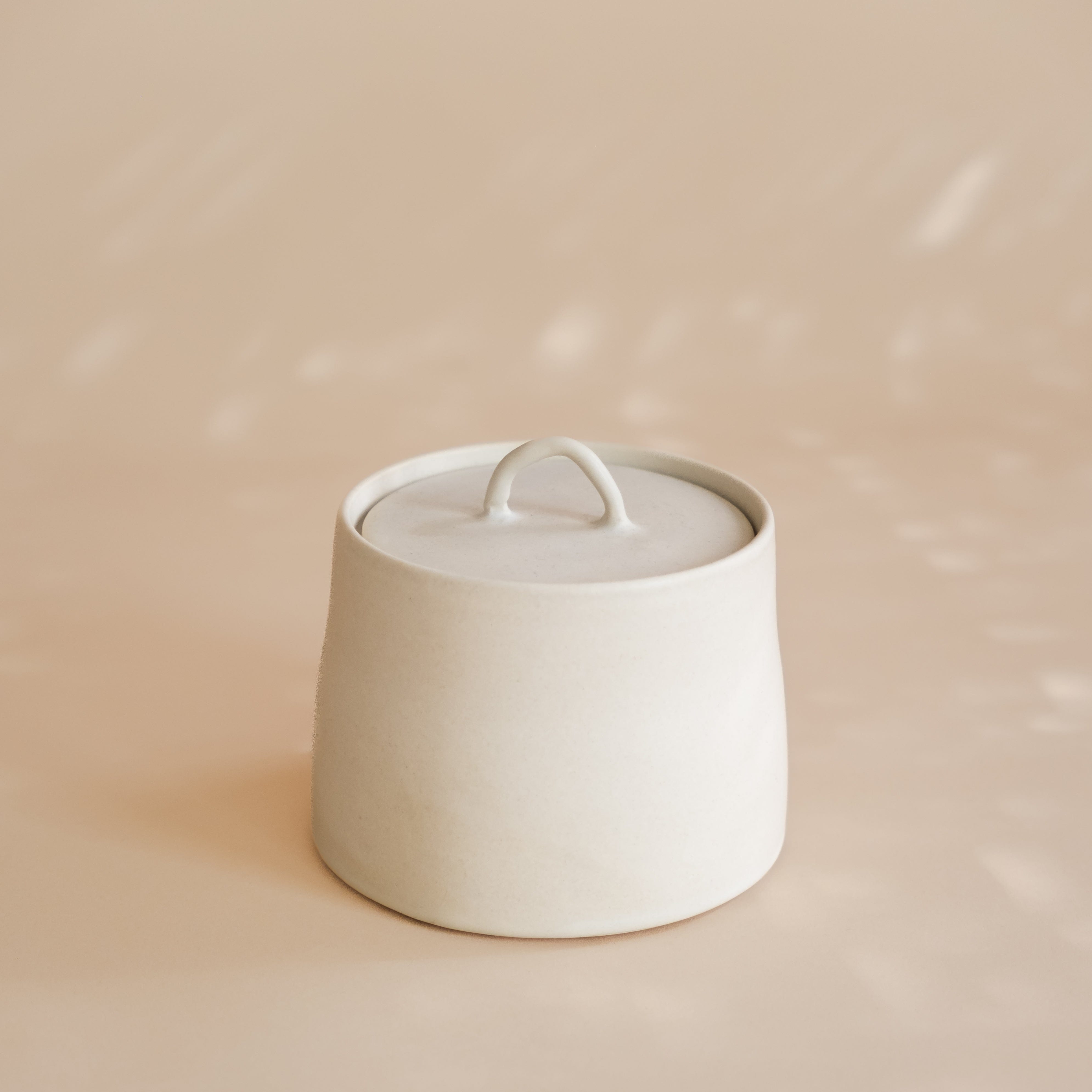 Tracie Hervy Trays + Catchalls Lidded Ceramic Jar