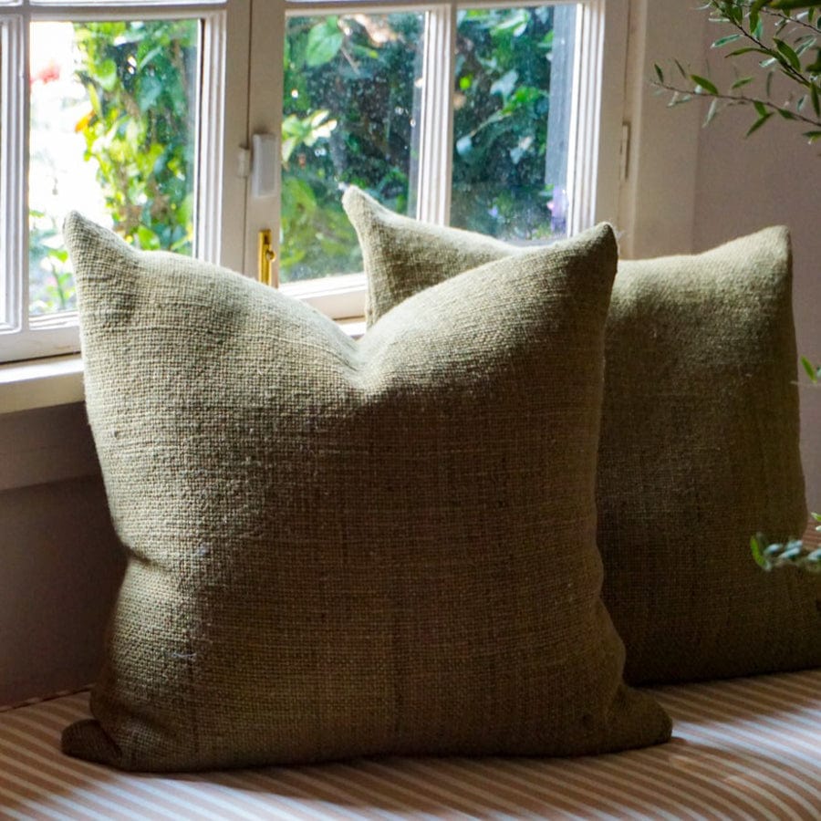 Treko Pillows Makun Pillow in Olive by Treko