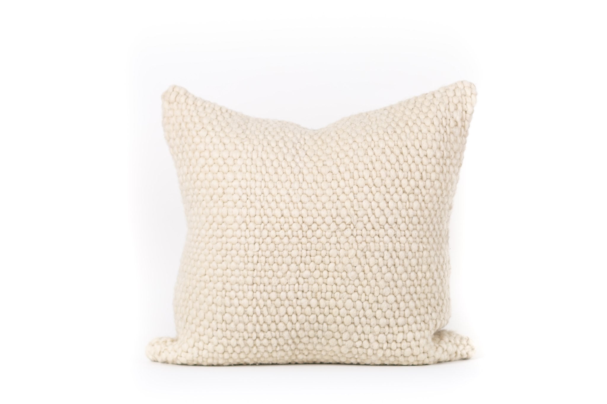 Treko Pillows Plot Pillow in White by Treko