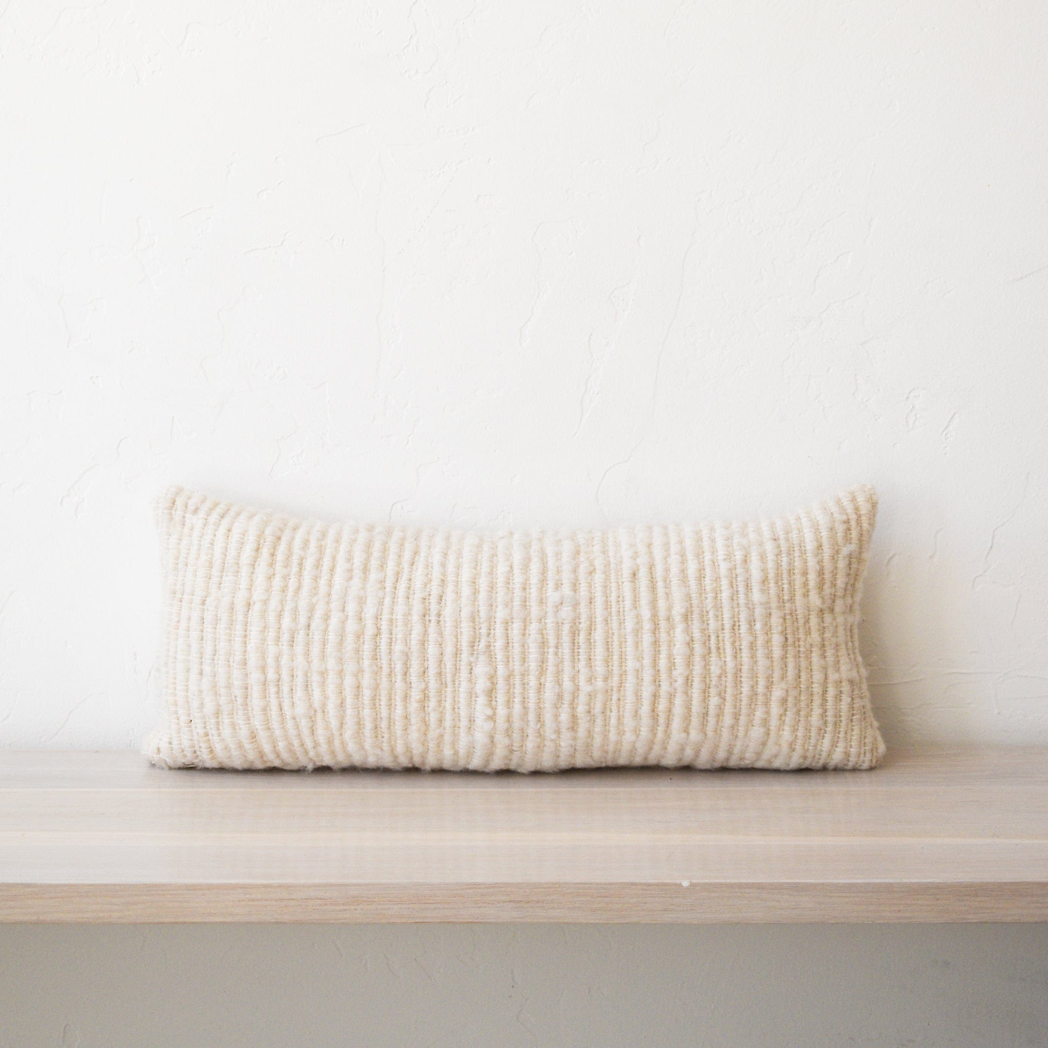 Treko Pillows Texturized Pillow in Natural by Treko