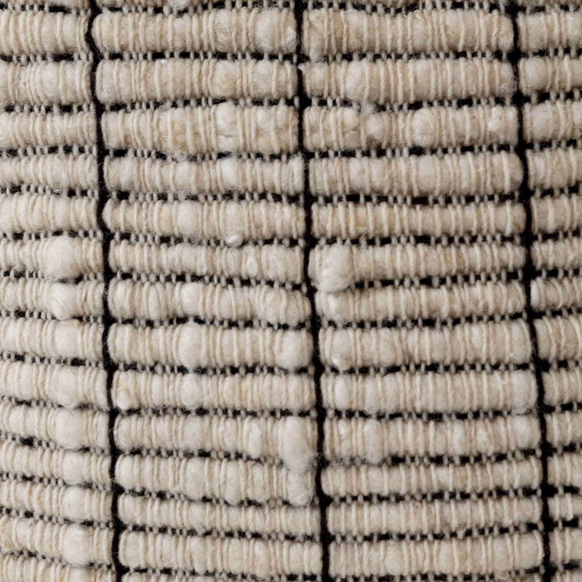 Treko Pillows Texturized Pillow with Contrast Stripes by Treko