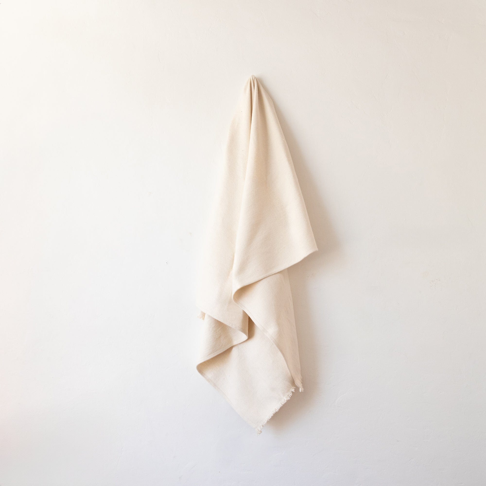 Under the Bough Blankets + Throws Off White Rustic Cotton Throw