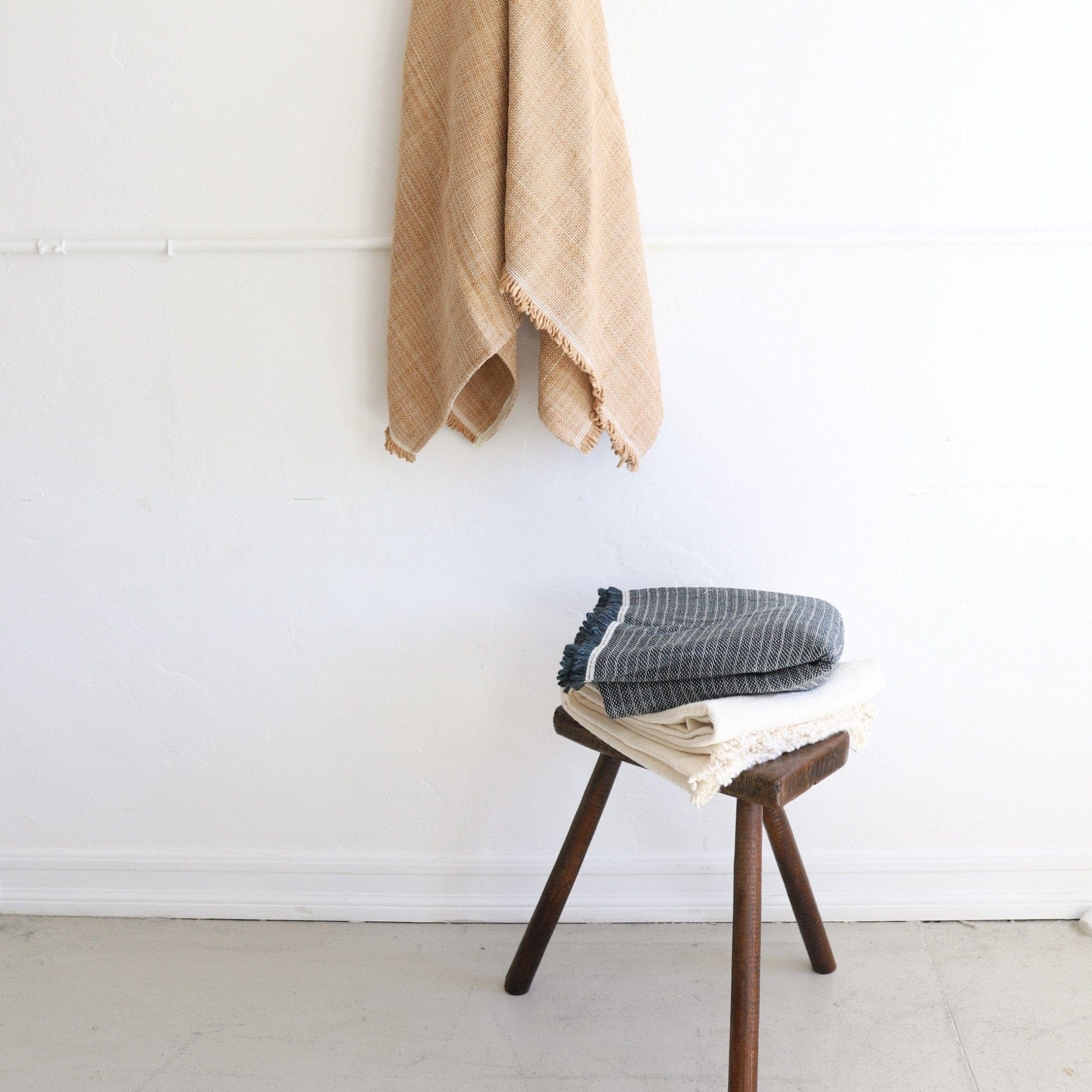 Under the Bough Blankets + Throws Rustic Cotton Throw