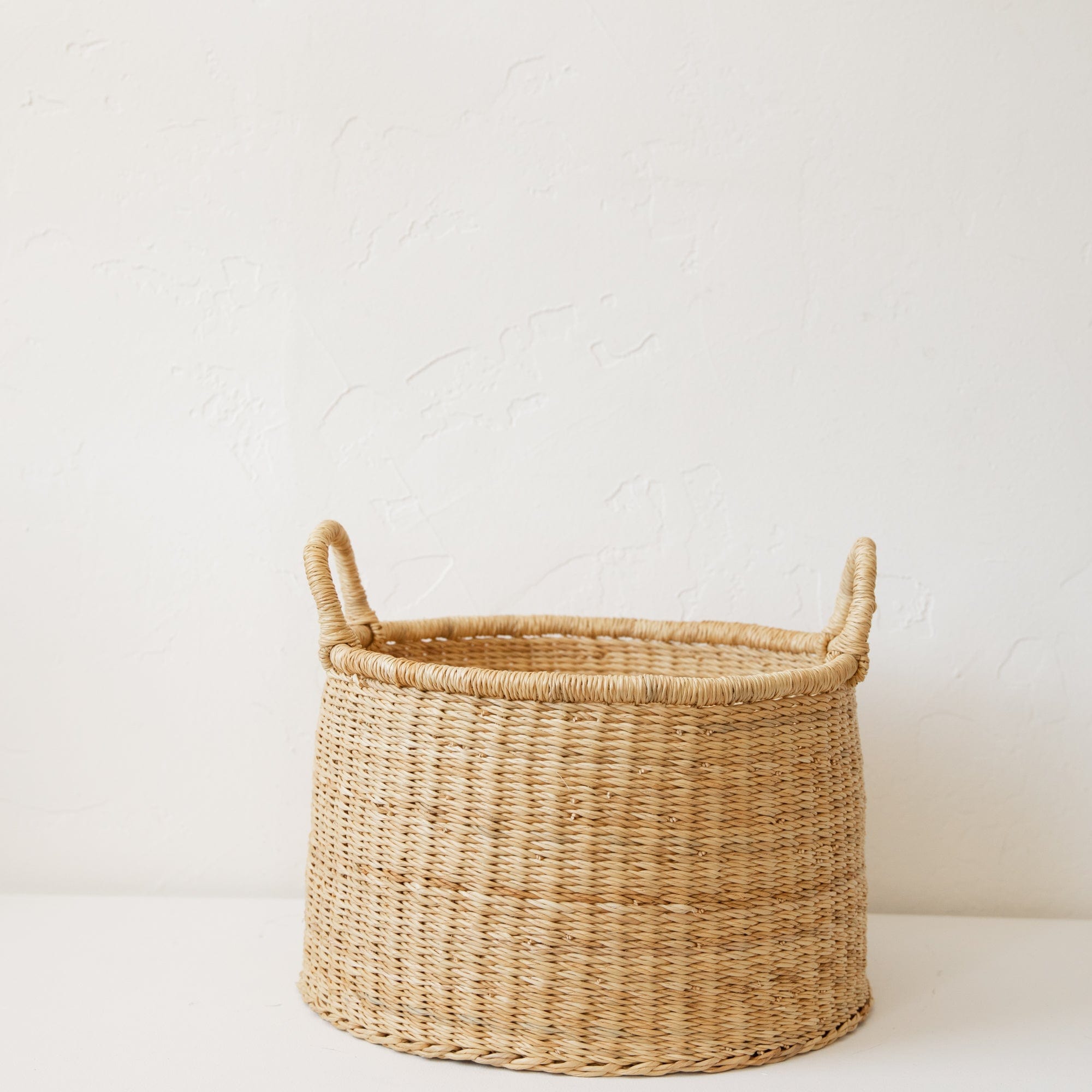 Woven Worldwide Baskets Woven Round Basket Tall