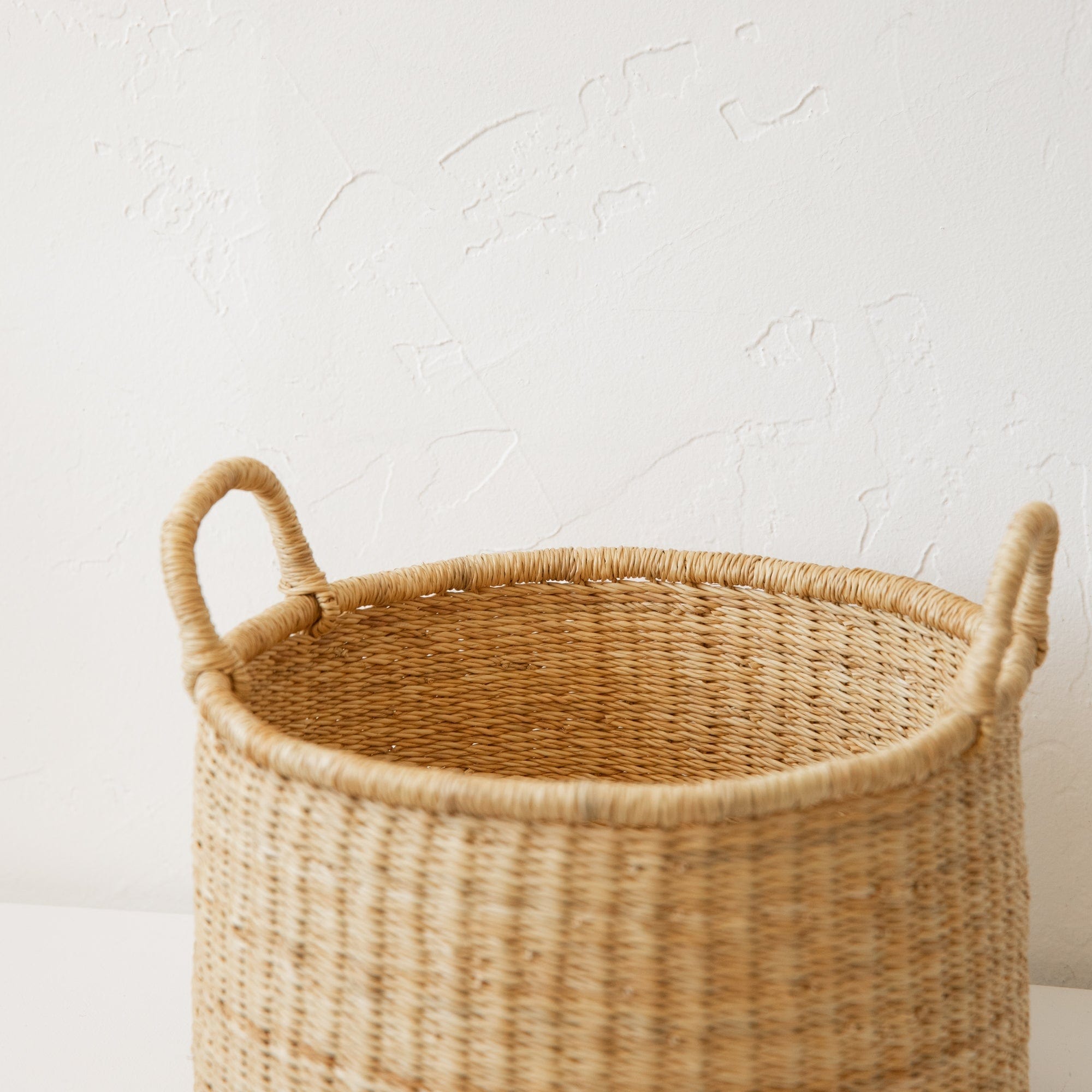 Woven Worldwide Baskets Woven Round Basket Tall