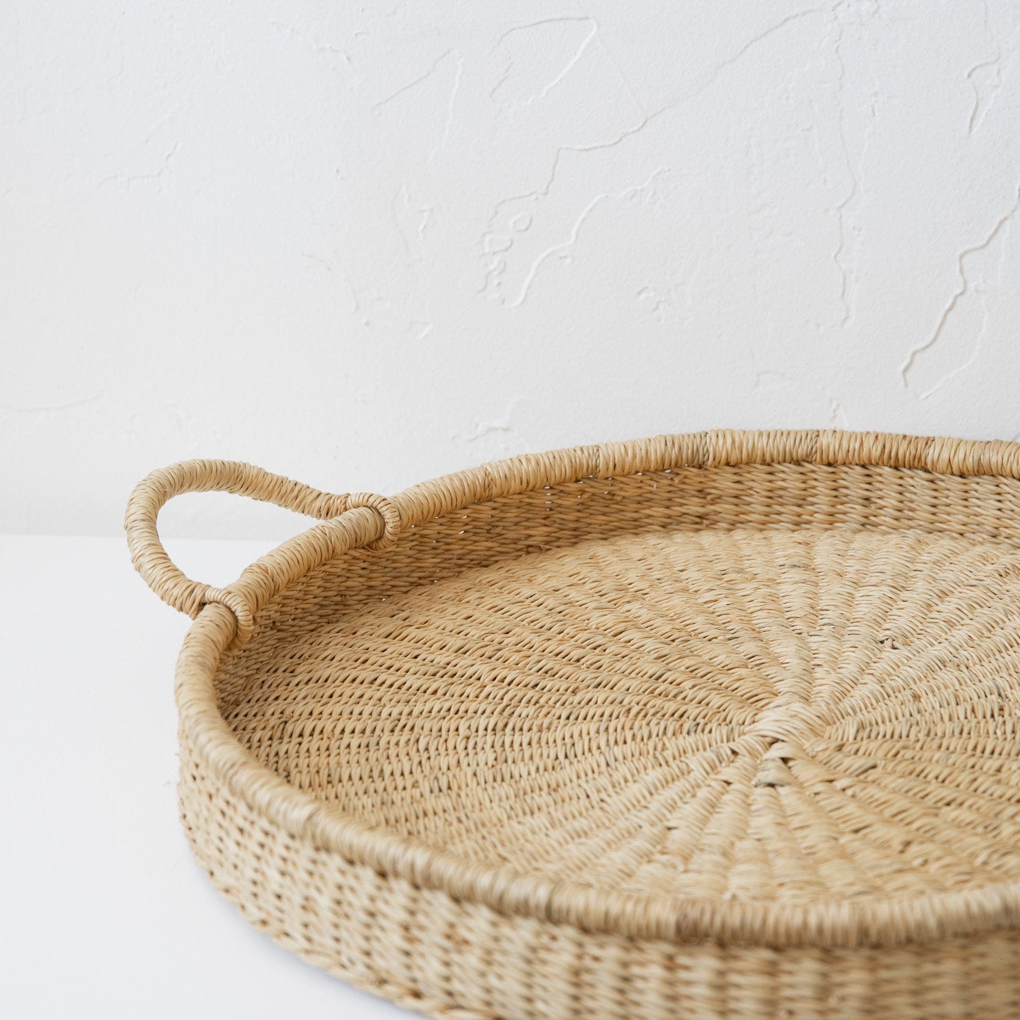 Woven Worldwide Baskets Woven Round Tray