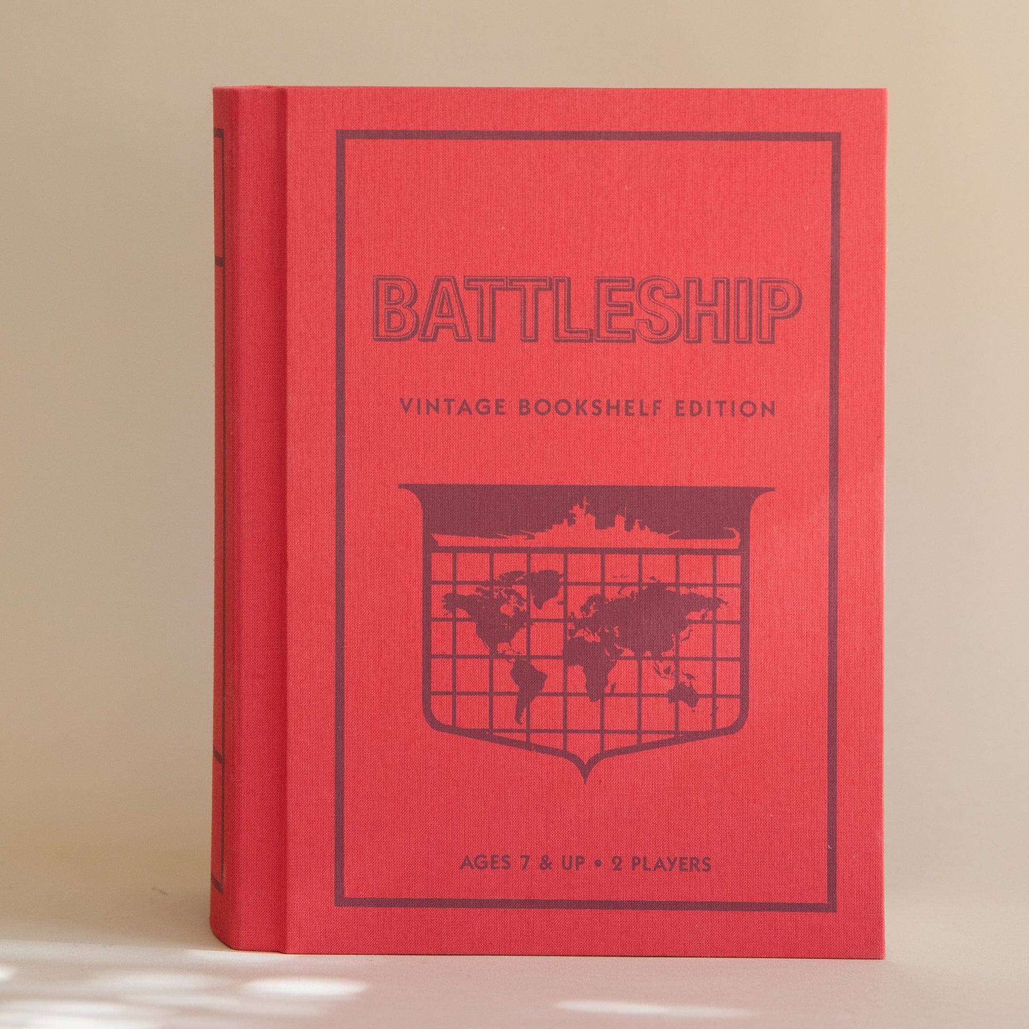 WS Game Company Games Battleship Vintage Bookshelf Edition