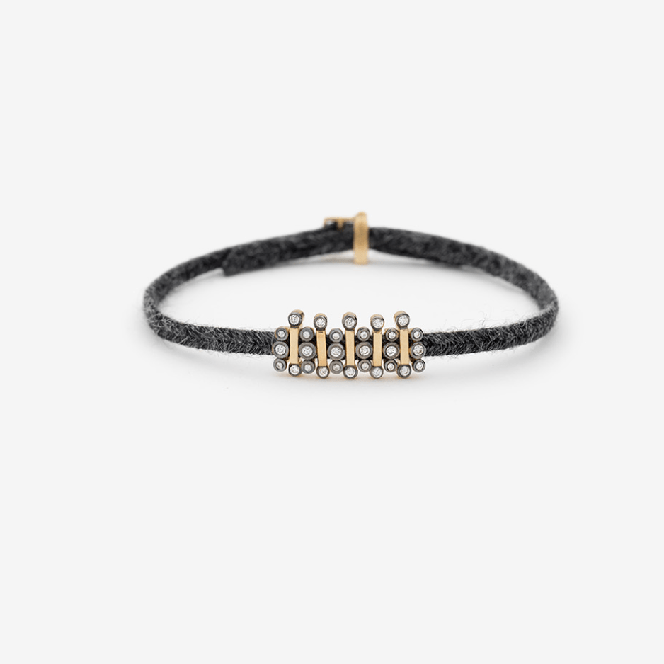 Yannis Sergakis Charms & Pendants Element 1 / Charcoal The Sigma Bracelet